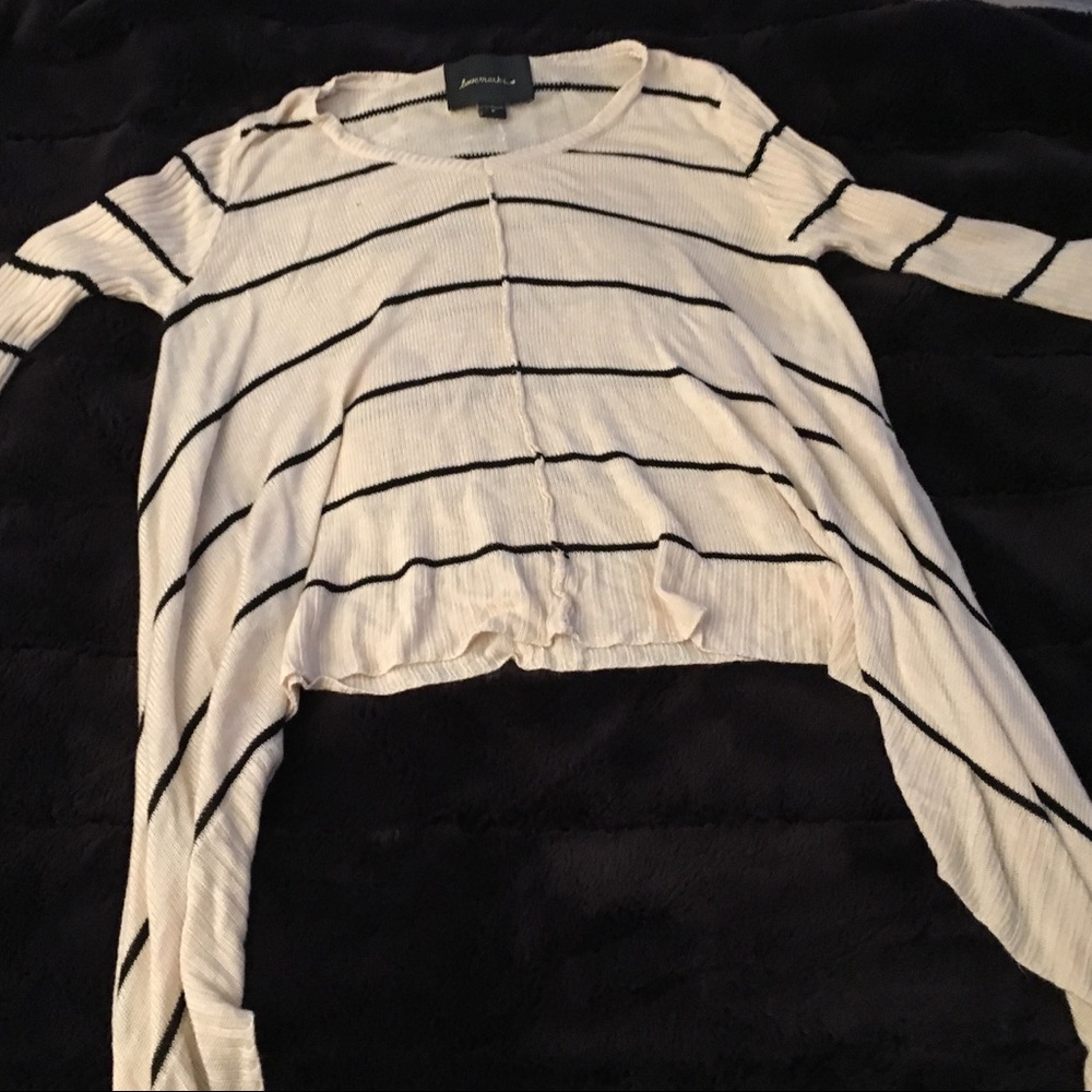Asymmetrical sweater